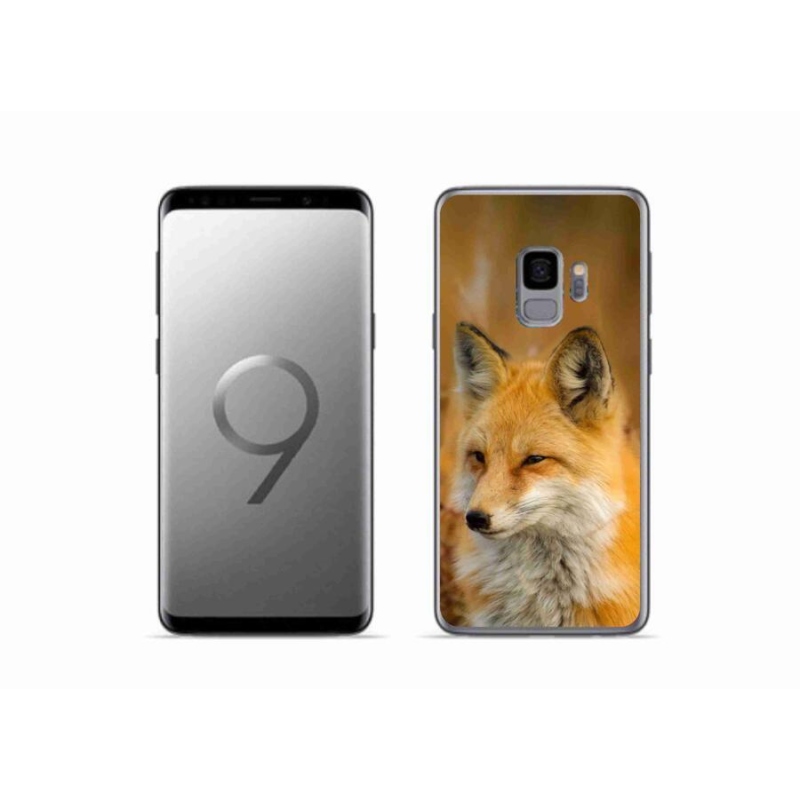 Gelový kryt mmCase na mobil Samsung Galaxy S9 - liška