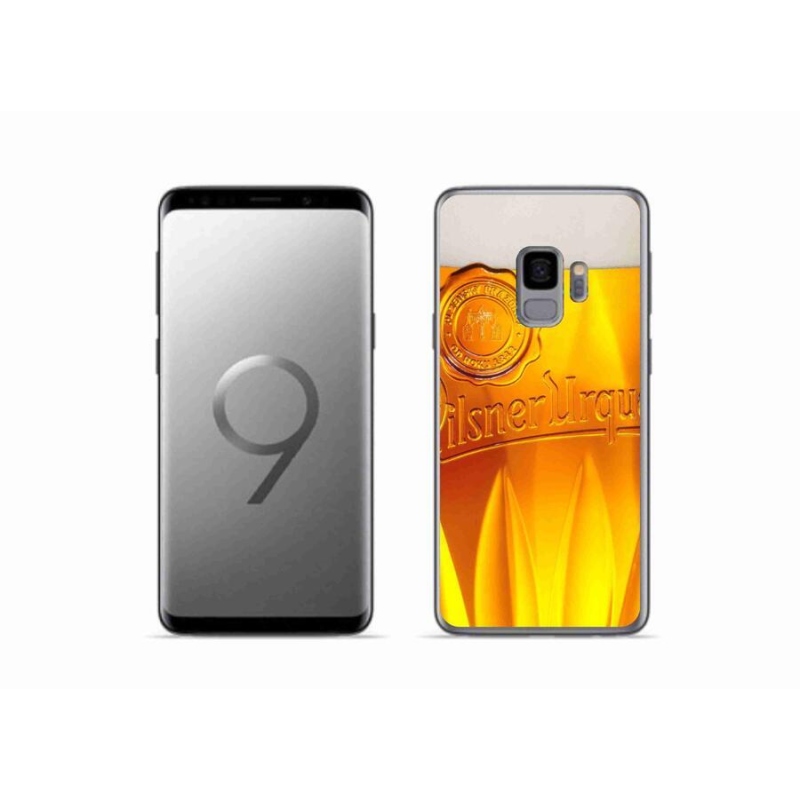 Gelový kryt mmCase na mobil Samsung Galaxy S9 - pivo