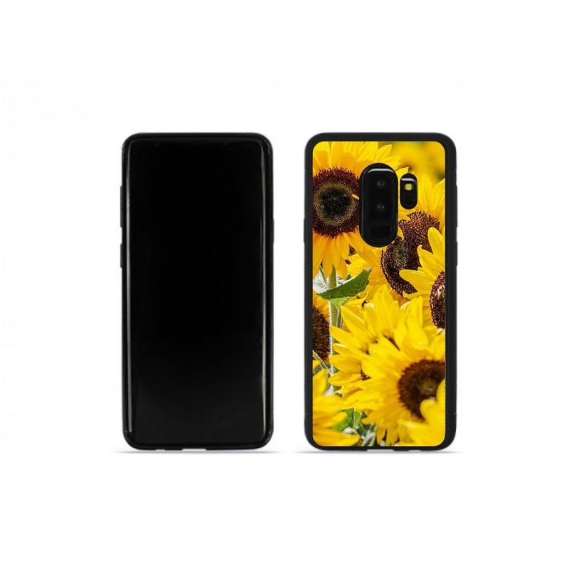 Gelový kryt mmCase na mobil Samsung Galaxy S9 Plus - slunečnice