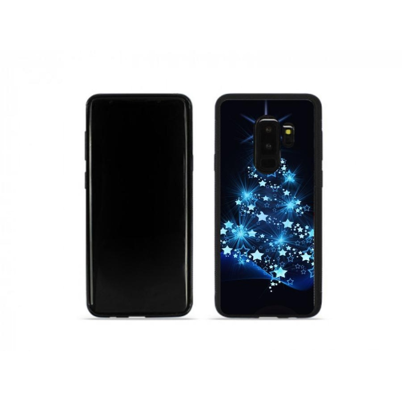 Gelový kryt mmCase na mobil Samsung Galaxy S9 Plus - vánoční stromek