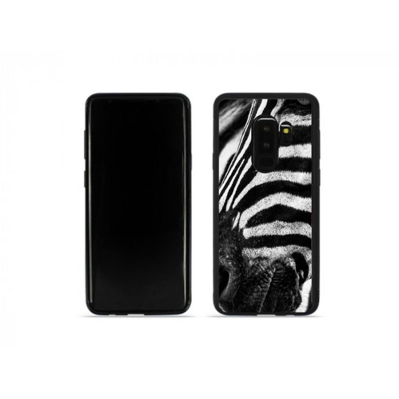 Gelový kryt mmCase na mobil Samsung Galaxy S9 Plus - zebra