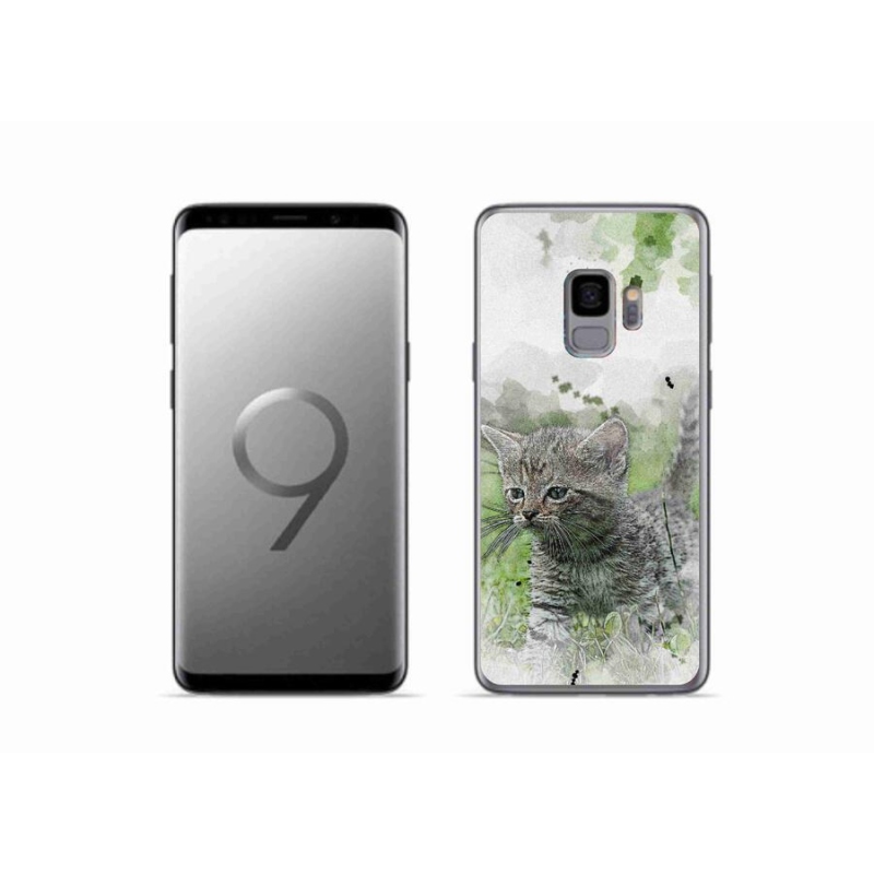 Gelový kryt mmCase na mobil Samsung Galaxy S9 - roztomilé kotě 1