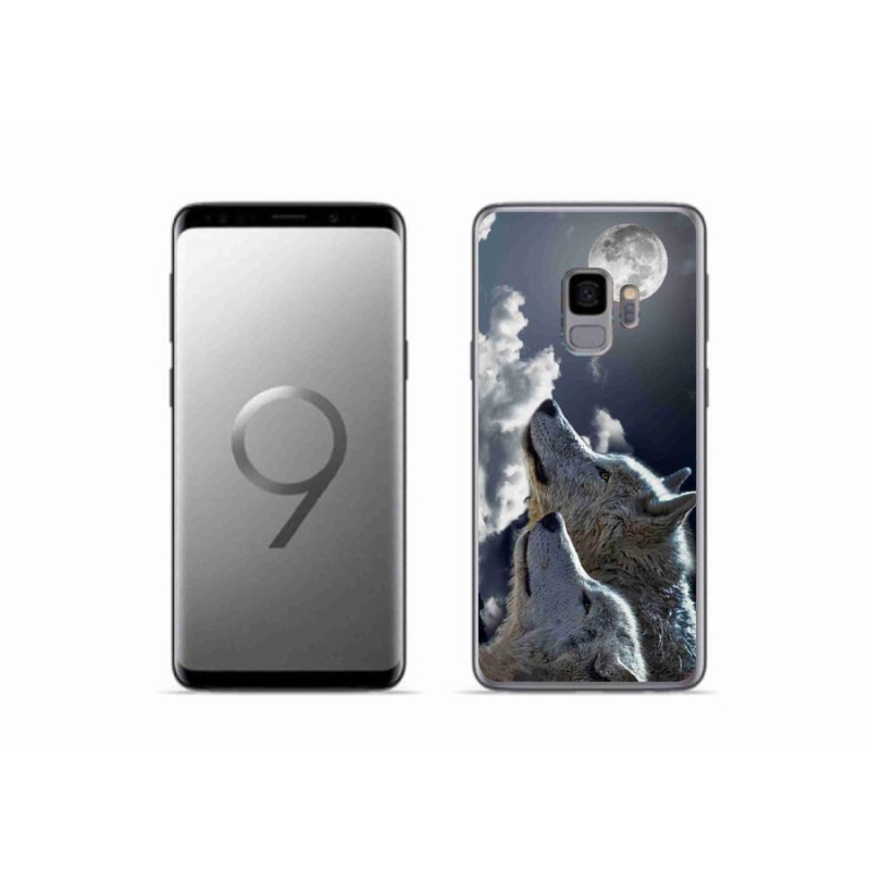 Gelový kryt mmCase na mobil Samsung Galaxy S9 - vlci