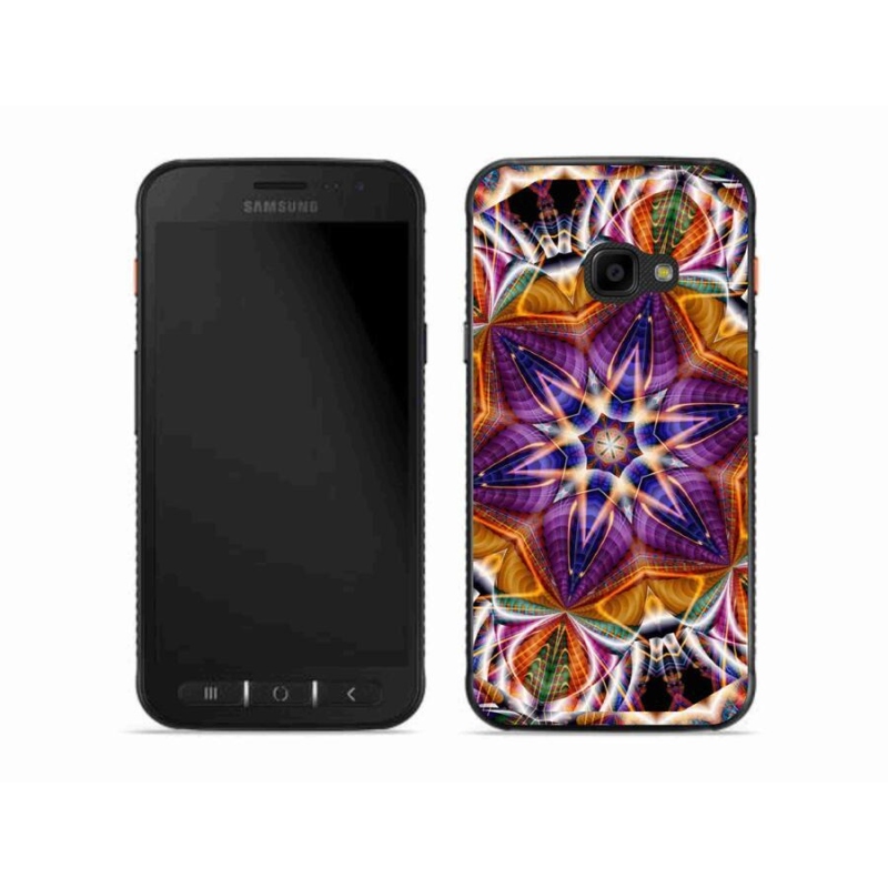 Gelový kryt mmCase na mobil Samsung Galaxy Xcover 4S - abstrakt 6