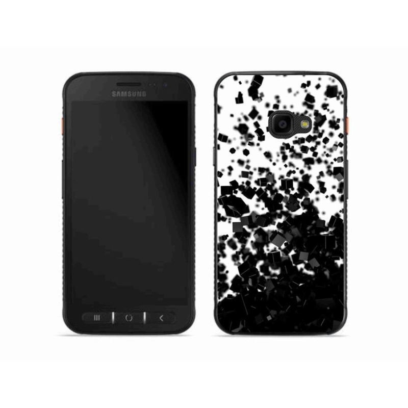Gelový kryt mmCase na mobil Samsung Galaxy Xcover 4S - abstraktní vzor 1