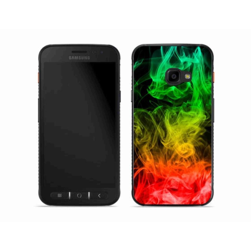 Gelový kryt mmCase na mobil Samsung Galaxy Xcover 4S - abstraktní vzor 7