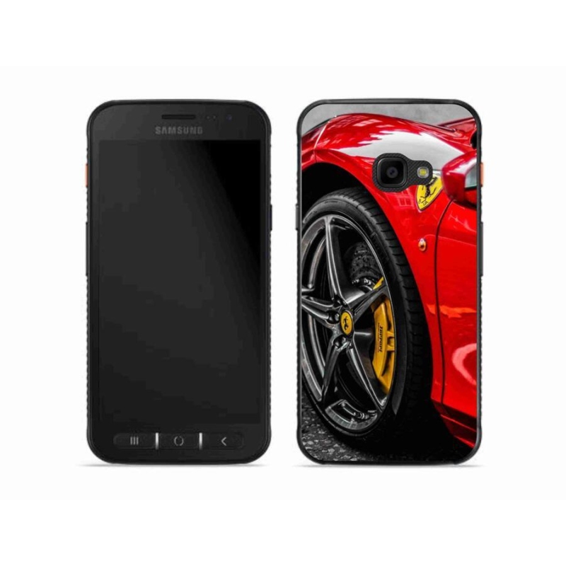 Gelový kryt mmCase na mobil Samsung Galaxy Xcover 4S - auto 1