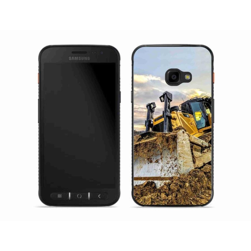 Gelový kryt mmCase na mobil Samsung Galaxy Xcover 4S - bagr