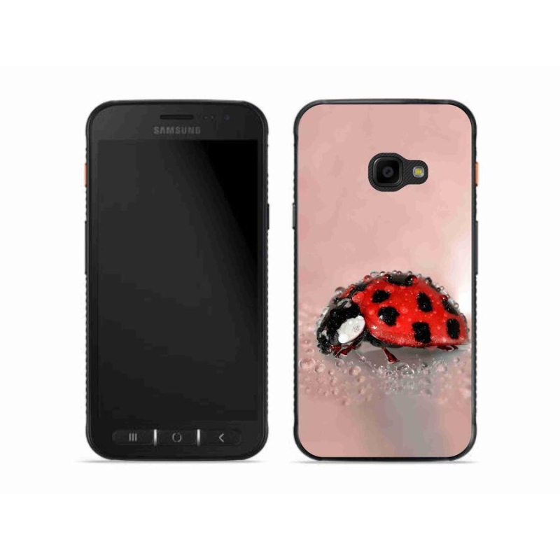 Gelový kryt mmCase na mobil Samsung Galaxy Xcover 4S - beruška