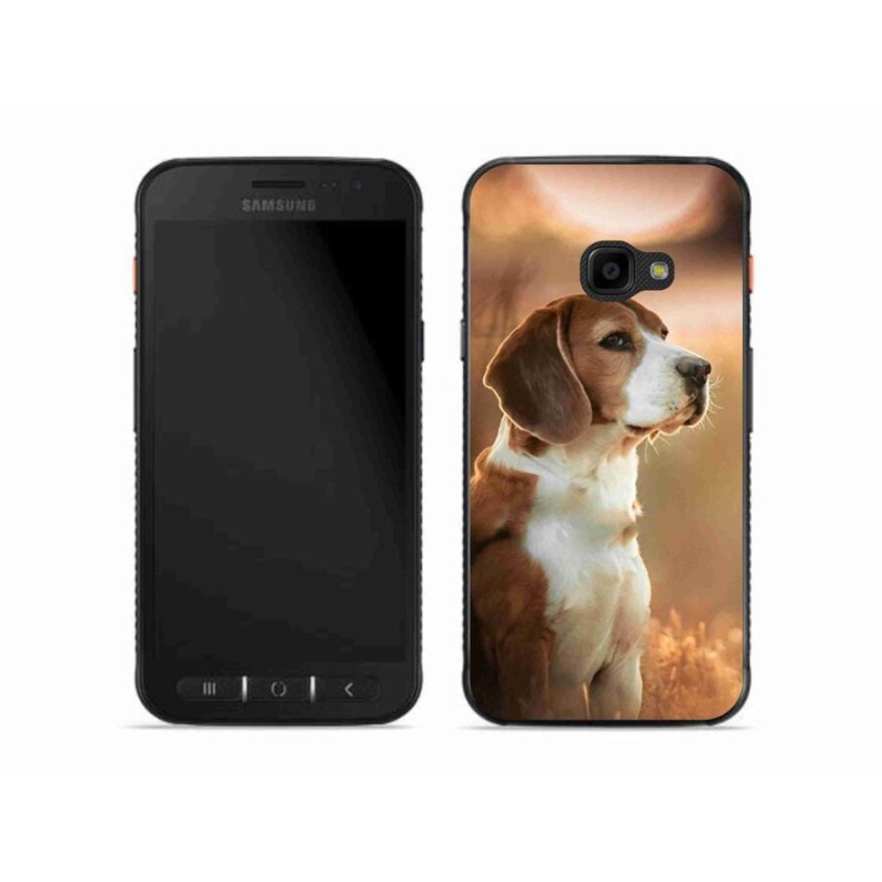 Gelový kryt mmCase na mobil Samsung Galaxy Xcover 4S - bígl