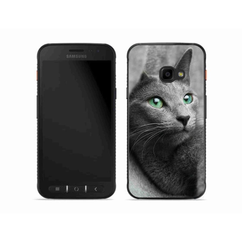 Gelový kryt mmCase na mobil Samsung Galaxy Xcover 4S - kočka 2