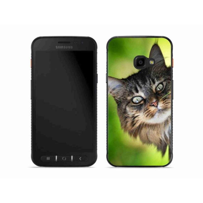 Gelový kryt mmCase na mobil Samsung Galaxy Xcover 4S - kočka 3