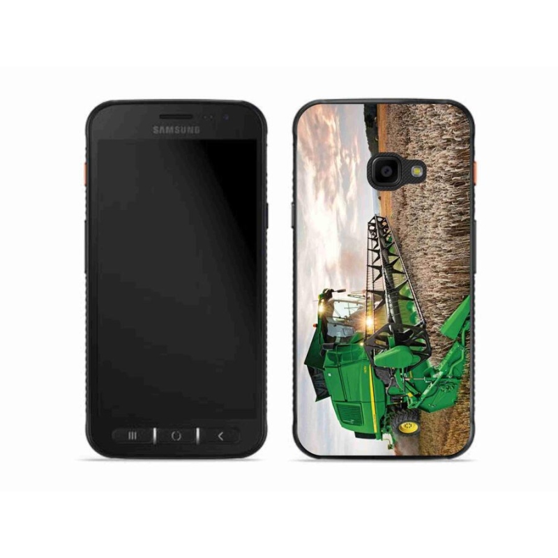 Gelový kryt mmCase na mobil Samsung Galaxy Xcover 4S - kombajn