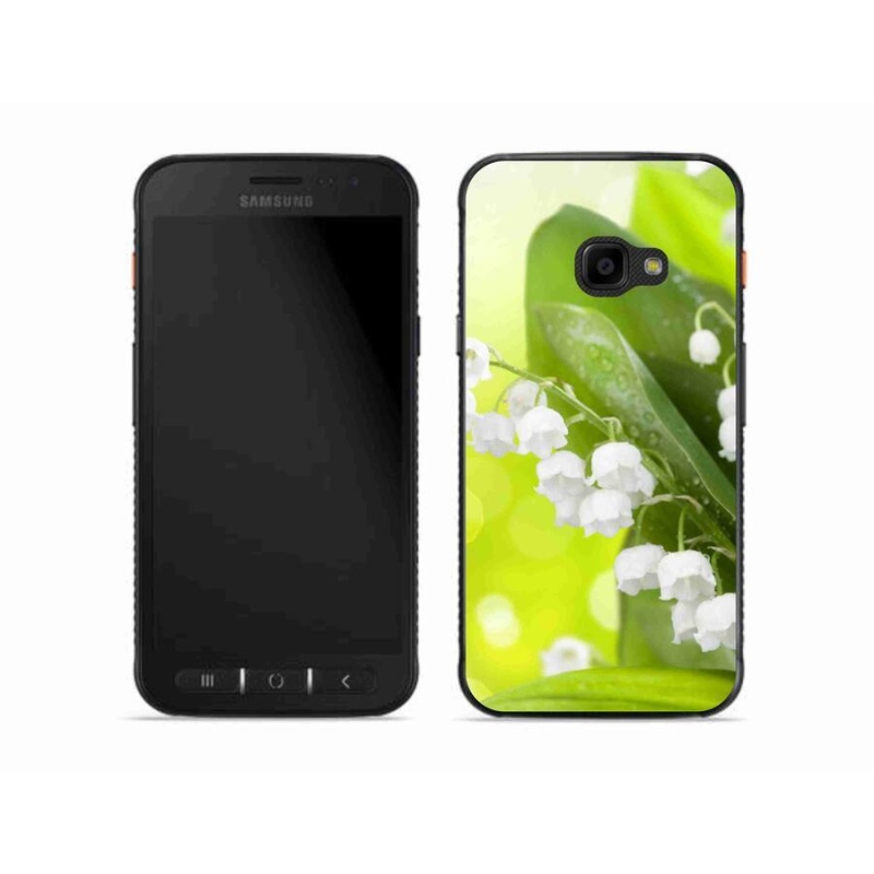 Gelový kryt mmCase na mobil Samsung Galaxy Xcover 4S - konvalinka