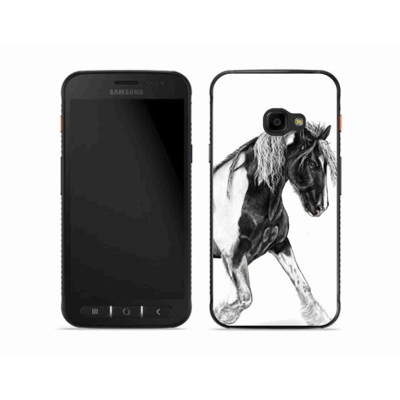 Gelový kryt mmCase na mobil Samsung Galaxy Xcover 4S - kůň