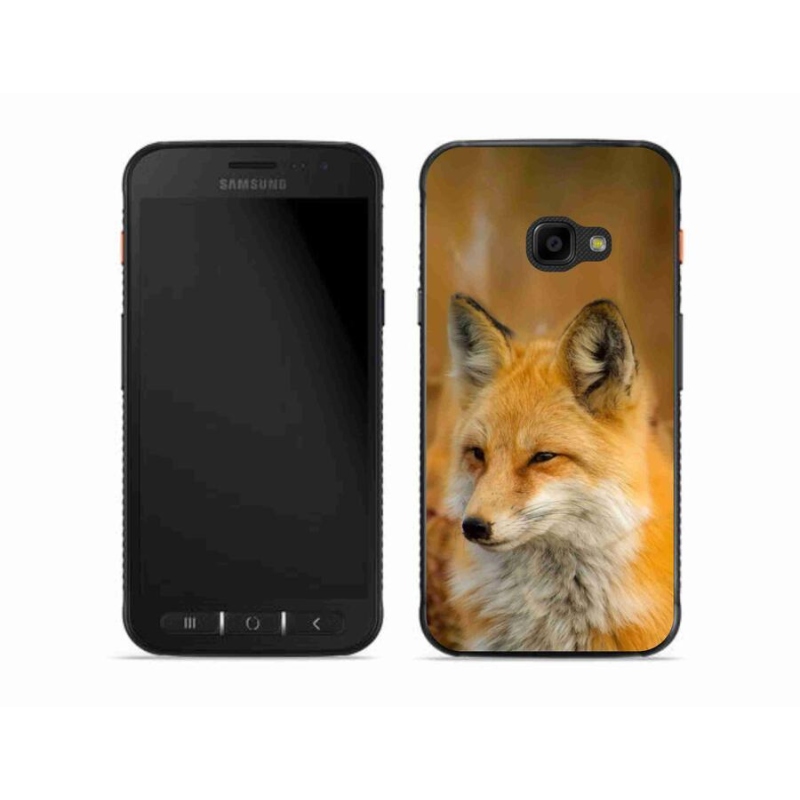 Gelový kryt mmCase na mobil Samsung Galaxy Xcover 4S - liška