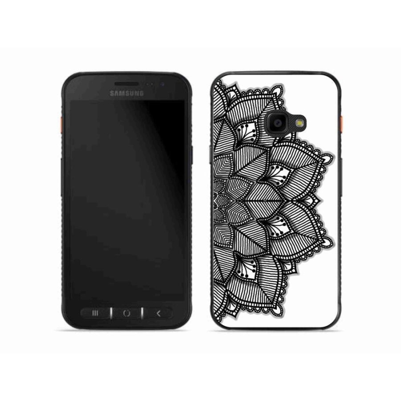 Gelový kryt mmCase na mobil Samsung Galaxy Xcover 4S - mandala