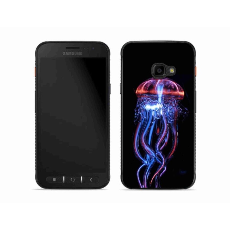 Gelový kryt mmCase na mobil Samsung Galaxy Xcover 4S - medúza