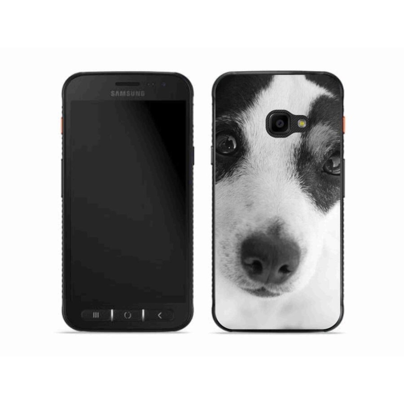 Gelový kryt mmCase na mobil Samsung Galaxy Xcover 4S - pes