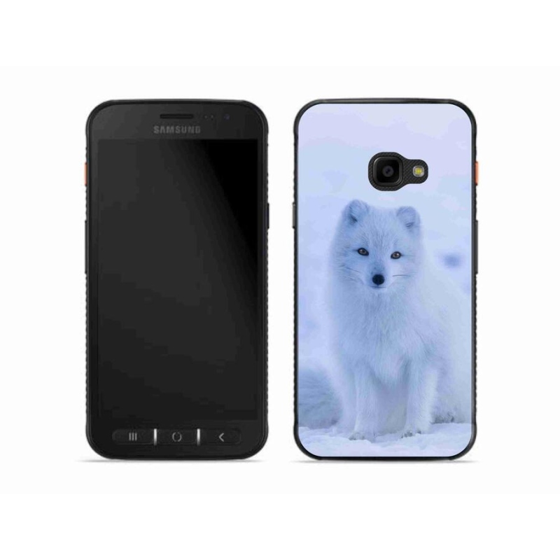 Gelový kryt mmCase na mobil Samsung Galaxy Xcover 4S - polární liška
