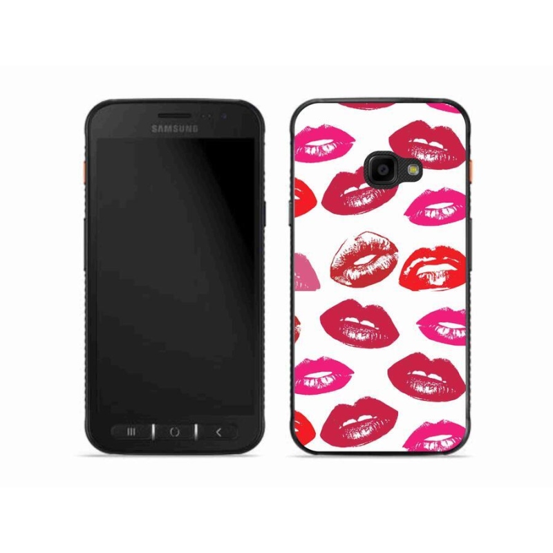 Gelový kryt mmCase na mobil Samsung Galaxy Xcover 4S - rty