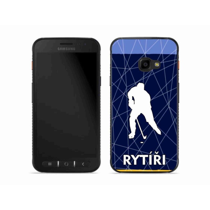 Gelový kryt mmCase na mobil Samsung Galaxy Xcover 4S - Rytíři