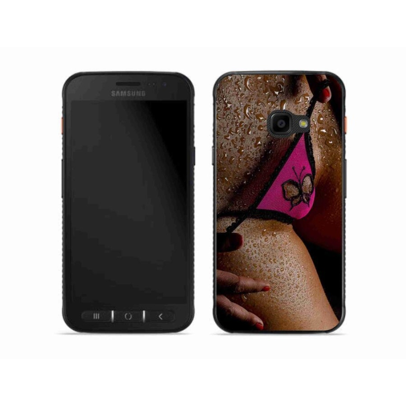Gelový kryt mmCase na mobil Samsung Galaxy Xcover 4S - sexy žena