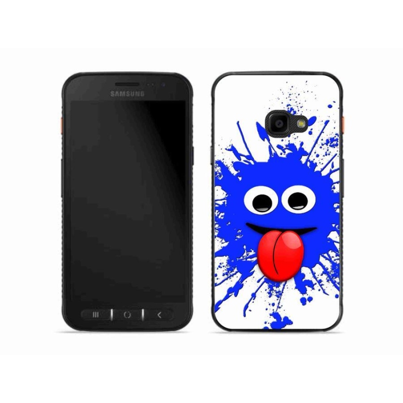Gelový kryt mmCase na mobil Samsung Galaxy Xcover 4S - strašidlo