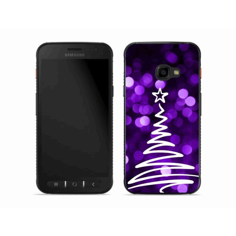 Gelový kryt mmCase na mobil Samsung Galaxy Xcover 4S - stromek