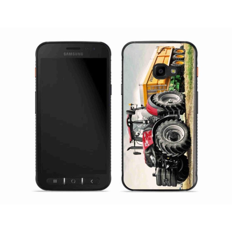 Gelový kryt mmCase na mobil Samsung Galaxy Xcover 4S - traktor 3