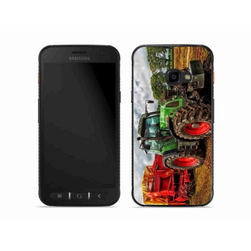 Gelový kryt mmCase na mobil Samsung Galaxy Xcover 4S - traktor 4