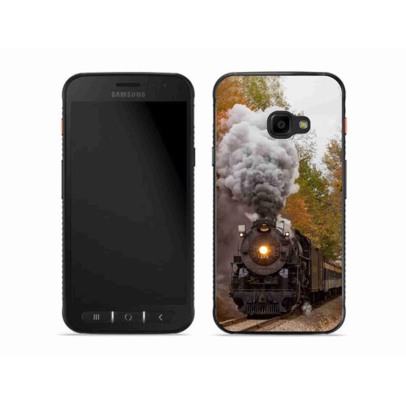 Gelový kryt mmCase na mobil Samsung Galaxy Xcover 4S - vlak 1