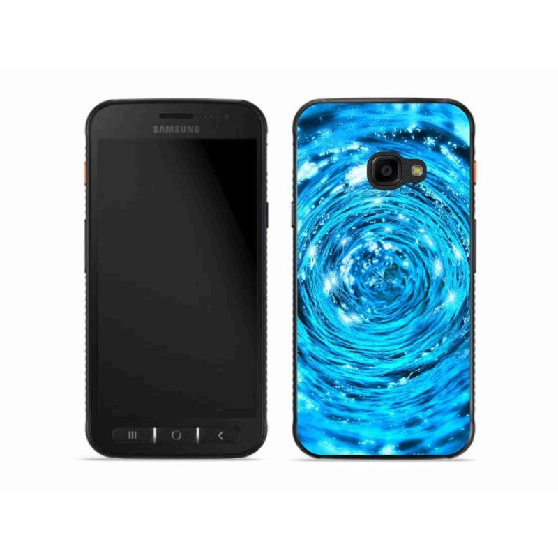Gelový kryt mmCase na mobil Samsung Galaxy Xcover 4S - vodní vír