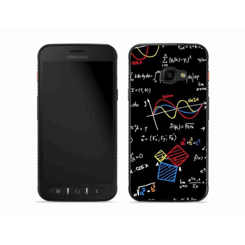 Gelový kryt mmCase na mobil Samsung Galaxy Xcover 4S - vzorečky