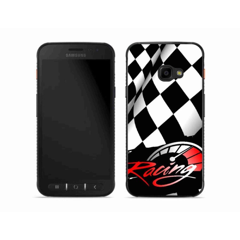 Gelový kryt mmCase na mobil Samsung Galaxy Xcover 4S - závodění