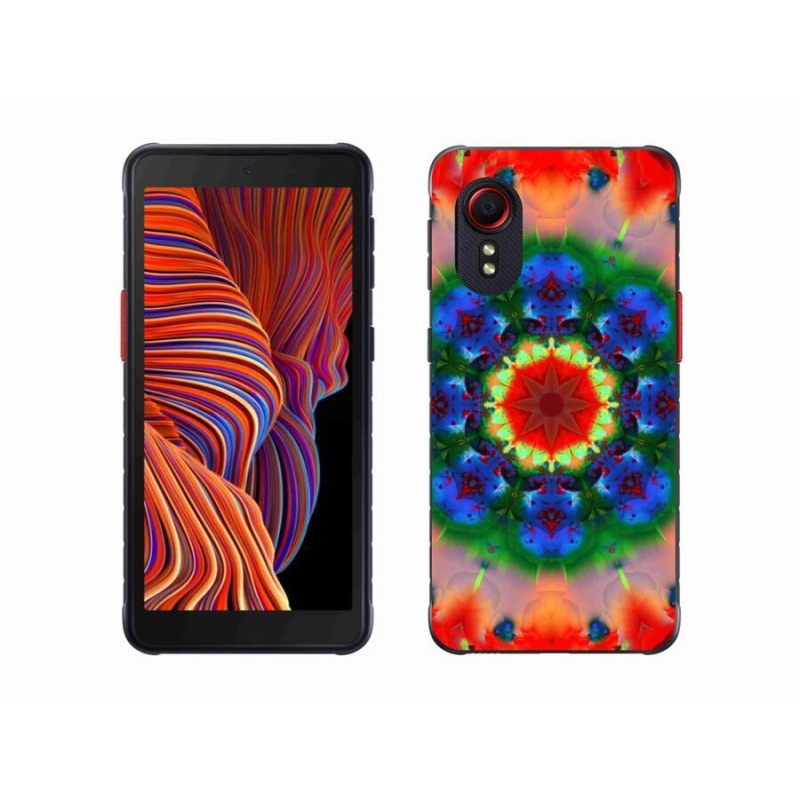 Gelový kryt mmCase na mobil Samsung Galaxy Xcover 5 - abstrakt 5