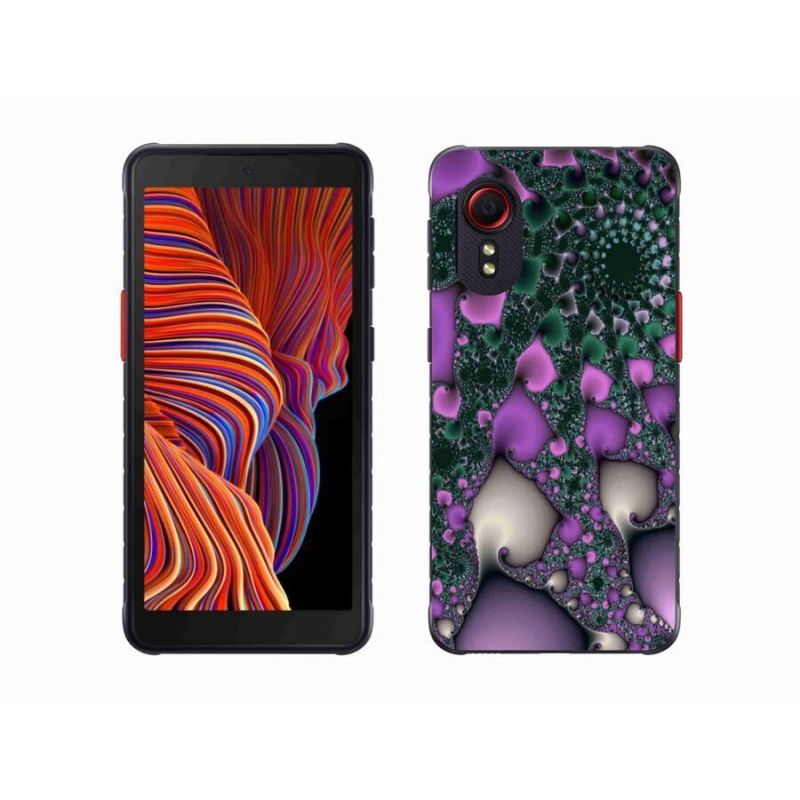 Gelový kryt mmCase na mobil Samsung Galaxy Xcover 5 - abstrakt 7