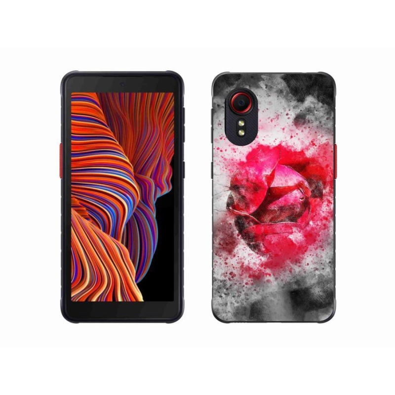 Gelový kryt mmCase na mobil Samsung Galaxy Xcover 5 - abstrakt 9