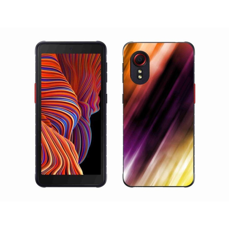 Gelový kryt mmCase na mobil Samsung Galaxy Xcover 5 - abstraktní vzor 5