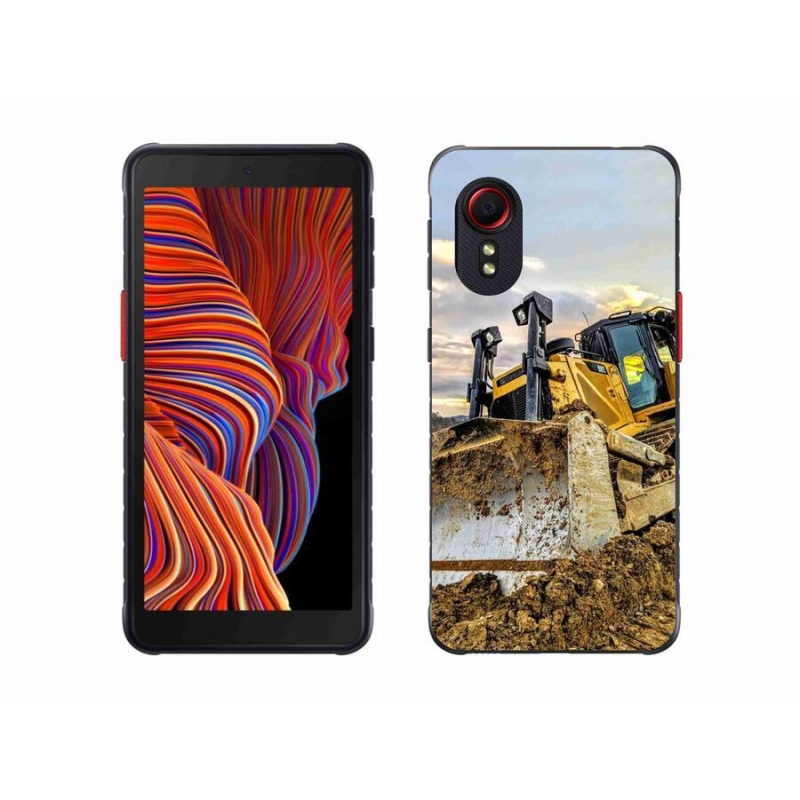 Gelový kryt mmCase na mobil Samsung Galaxy Xcover 5 - bagr