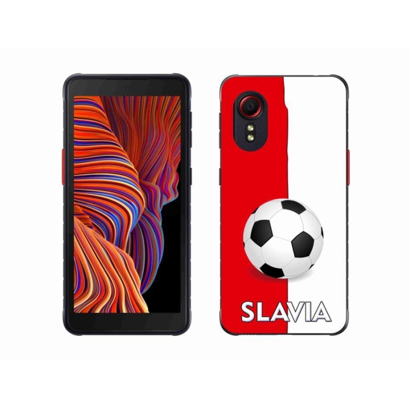 Gelový kryt mmCase na mobil Samsung Galaxy Xcover 5 - fotbal 2