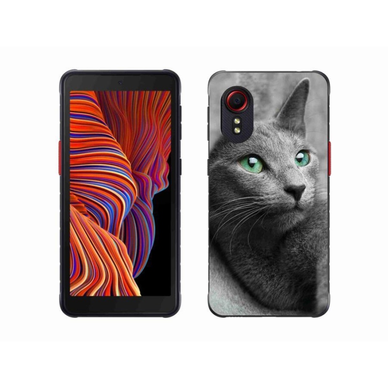 Gelový kryt mmCase na mobil Samsung Galaxy Xcover 5 - kočka 2