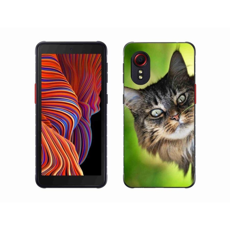 Gelový kryt mmCase na mobil Samsung Galaxy Xcover 5 - kočka 3