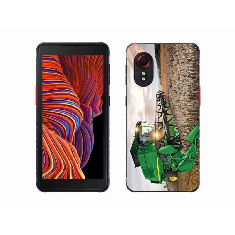 Gelový kryt mmCase na mobil Samsung Galaxy Xcover 5 - kombajn