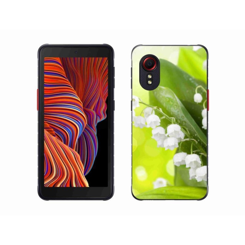 Gelový kryt mmCase na mobil Samsung Galaxy Xcover 5 - konvalinka