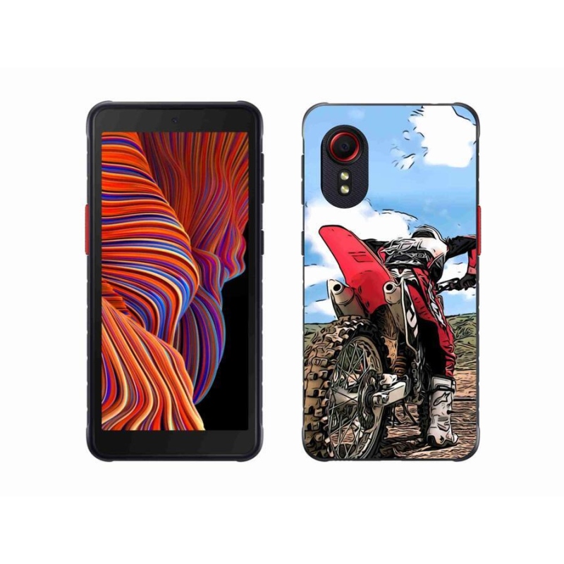 Gelový kryt mmCase na mobil Samsung Galaxy Xcover 5 - moto