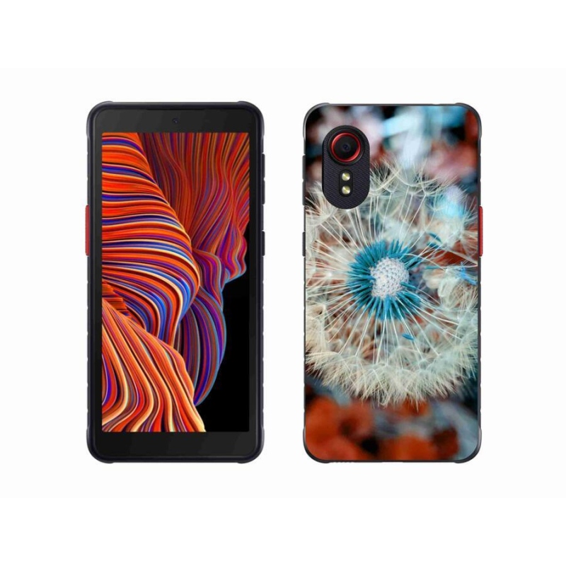 Gelový kryt mmCase na mobil Samsung Galaxy Xcover 5 - odkvetlá pampeliška 1