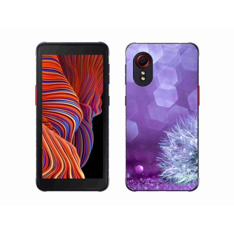 Gelový kryt mmCase na mobil Samsung Galaxy Xcover 5 - odkvetlá pampeliška 2