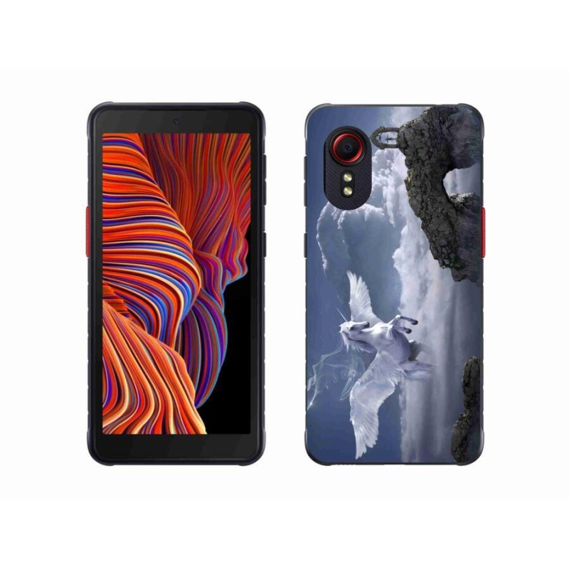 Gelový kryt mmCase na mobil Samsung Galaxy Xcover 5 - pegas