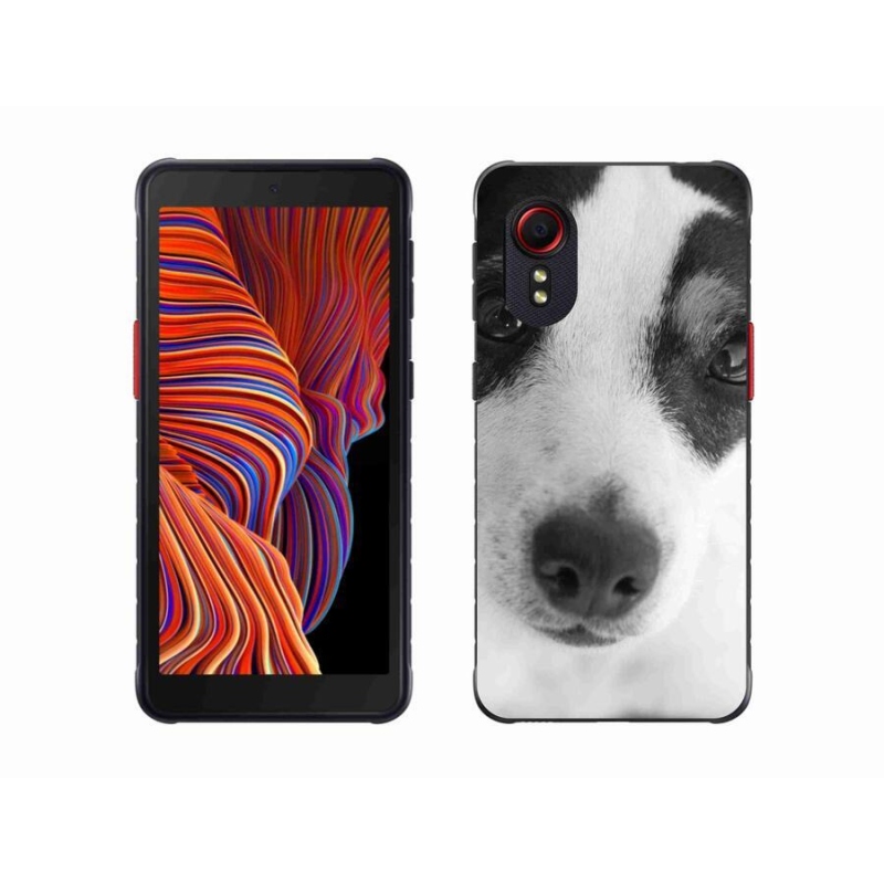 Gelový kryt mmCase na mobil Samsung Galaxy Xcover 5 - pes
